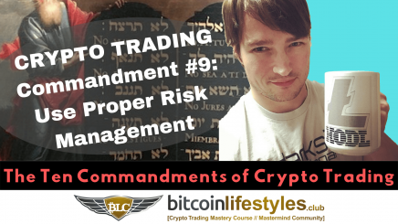 9th Crypto Trading Commandment: Thou Shalt Exercise Proper Risk Management