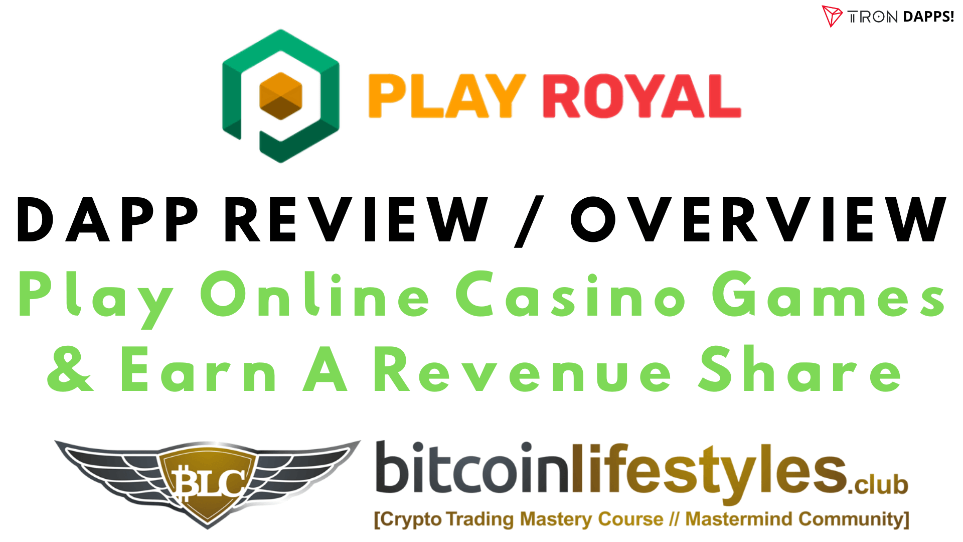 Play Royal Online Casino Games DAPP Review / Overview [Passive Crypto Income]